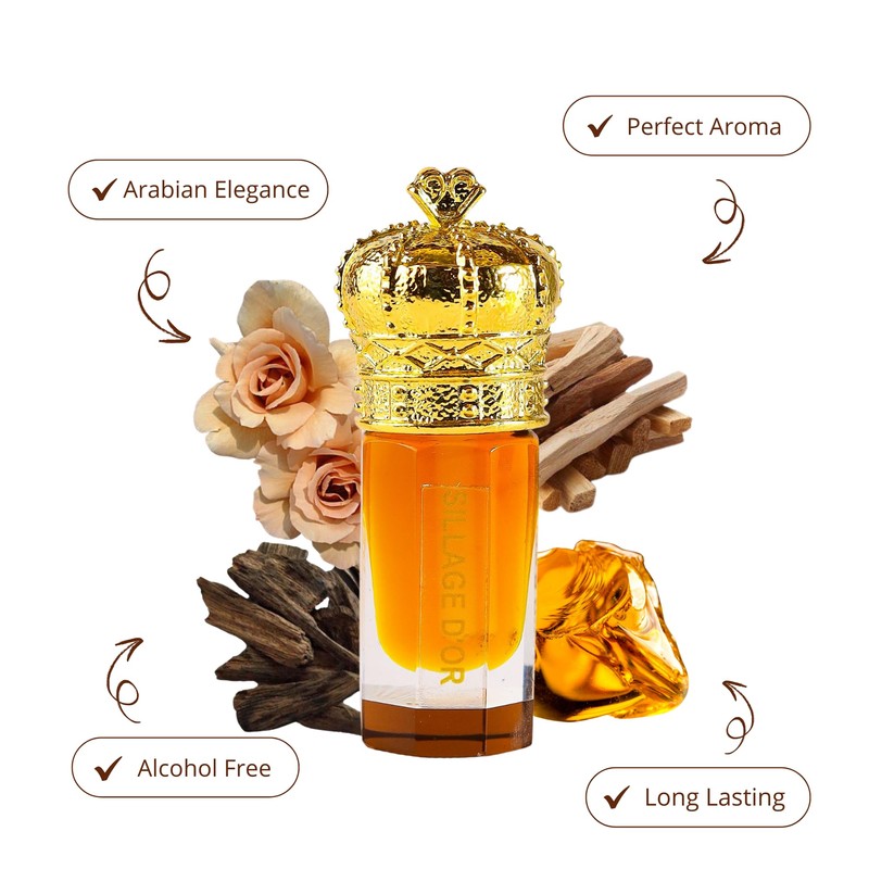ARABIAN PERFUMES & OILS Sillage D’or Perfume Oil - Woody