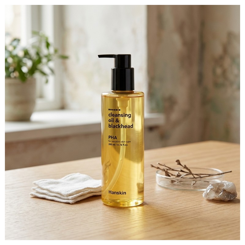 Hanskin Cleansing Oil & Blackhead Paha 200ml 1 unit I