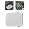 LED Light Car Mirror Touch Control Adjustable Brightness Portable Rugged