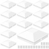 Goovilla 4x4 Post Caps White(Actual 3.5" x 3.5"), 12 Pack