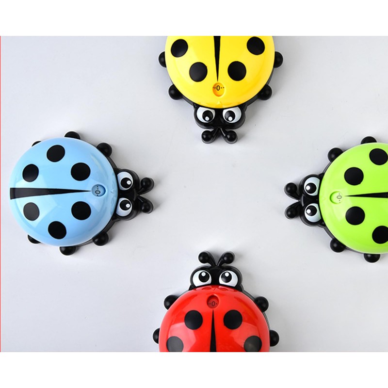 Ranvi Ladybug Magnet Refrigerator Sticker Timer Kitchen Alarm Clock Countdown