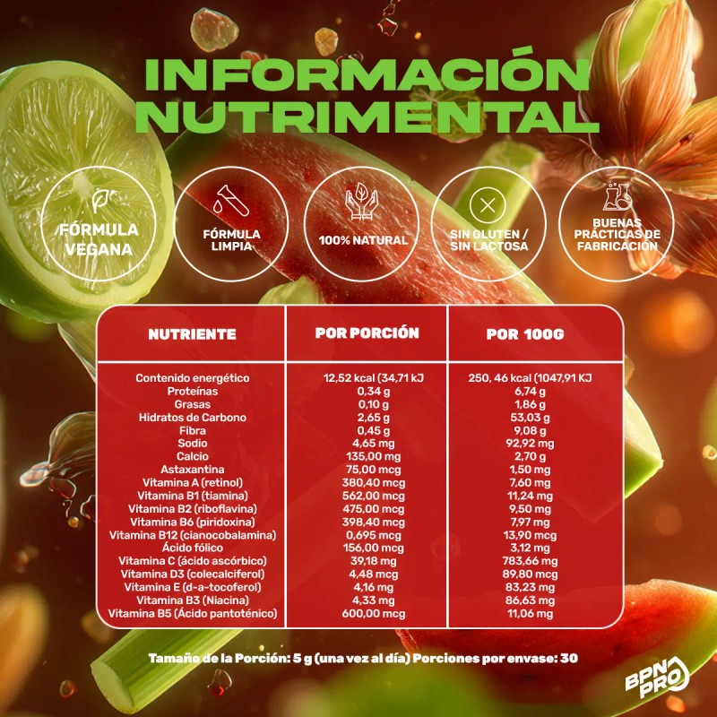 Pack Detox Verde BPN Pro con Probióticos y Green Glow