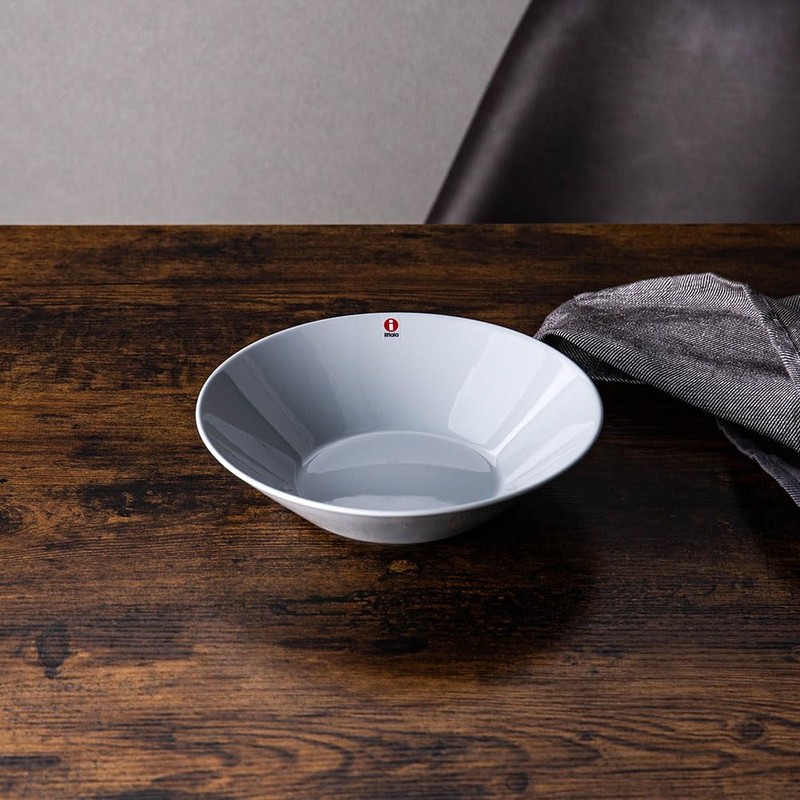 Iittala 1005883 Teema Deep Plate, 8.3 inches (21 cm), Pearl
