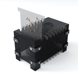 Reptile Cricket Keeper,Acrylic Feeding Cricket Habitat