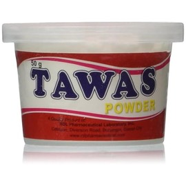 RDL Tawas Powder (Alum Powder) 50 Grams (Red) by RDL