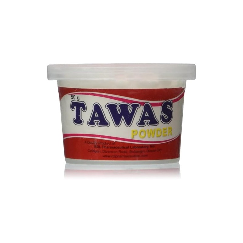 RDL Tawas Powder (Alum Powder) 50 Grams (Red) by RDL
