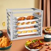 MIMODA 5 Tier Commercial Grade Sheet Pan Rack, Stainless Steel