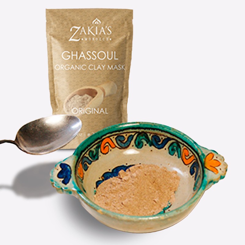 Ghassoul"rassoul" arcilla marroquí – aroma a lavanda claro