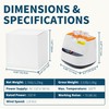 UCanSee One-Touch Eyeglasses Frame Heater with Windproof Cover - Ceramic