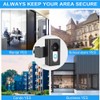AIXXCUVQ Convenient Ring Doorbell No-Drill Mount Installation While Protecting Wireless