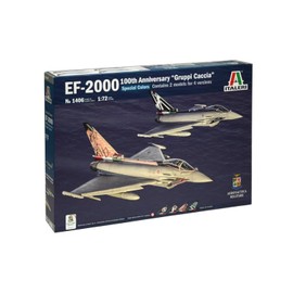 Italeri 510001406 1:72 EF-2000 100th Anniv. Gruppi Caccia