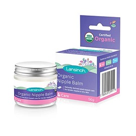 Lansinoh Organic Nipple Balm 56 g, White