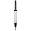 Platignum Studio White Fountain Pen with Blue Ink in Gift