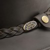 Black Jungle Sorrento Leather Western Hat Made of Best Full