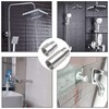 Rrina 304 Stainless Steel Shower Head Extension Arm G1/2 Male