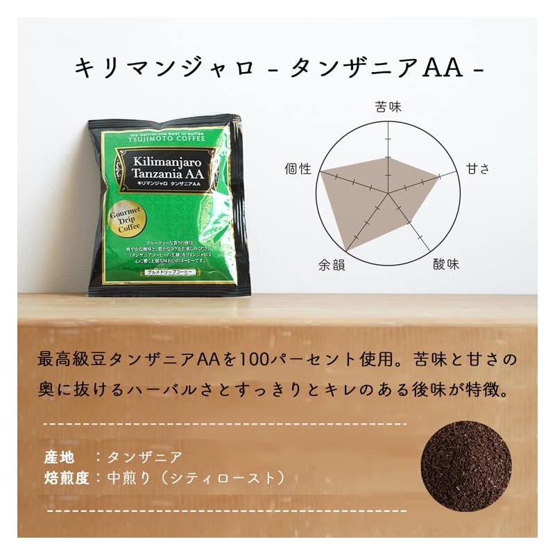 Drip Coffee Gift 6 Flavors Assorted, Set of 20 (S)