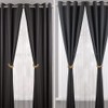 DFsucces Set of 2 Magnetic Wooden Ring Shaped Curtain Tiebacks