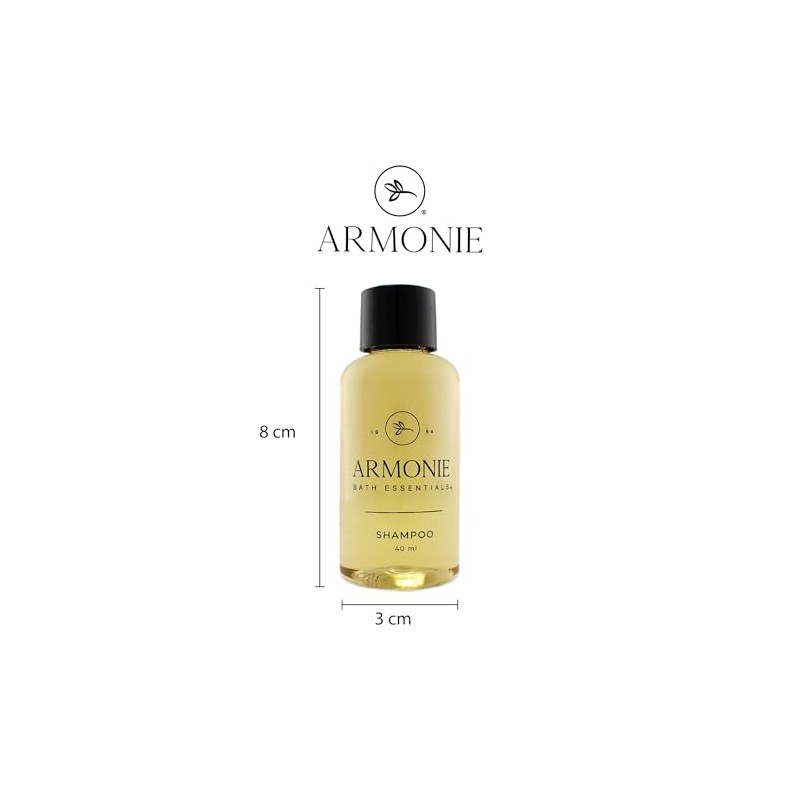 Shampoo 40 ml Armonie, Amenidades Hoteleras, 84 unidades