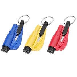 Rescue Hammer, Belt Cutter, 3 Pieces, Multi-functional Safety Hammer, Underwater Rescue, Traffic Accident Rescue, Self Rescue, Car Escape Hammer, Car Glass Breaking, Escape Hammer, Glass Hammer, Seat