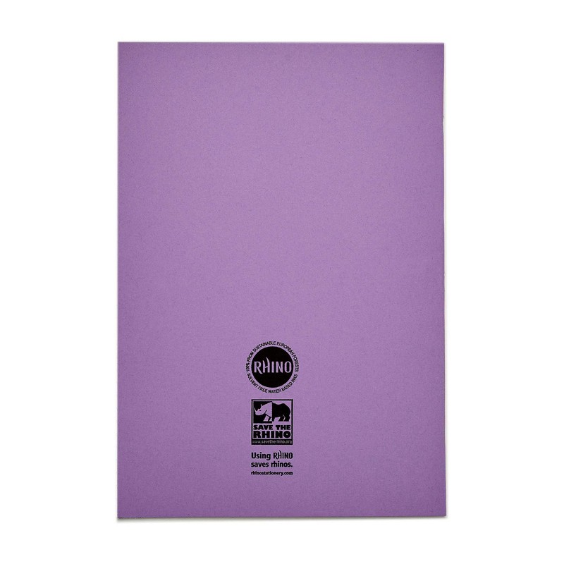 Rhino A4 Handwriting Practice Books, 40 Page / 4mm Feints