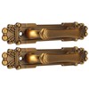 2Pcs/Set European Style Antique Zinc Alloy Hardware Kitchen Bathroom Cabinet