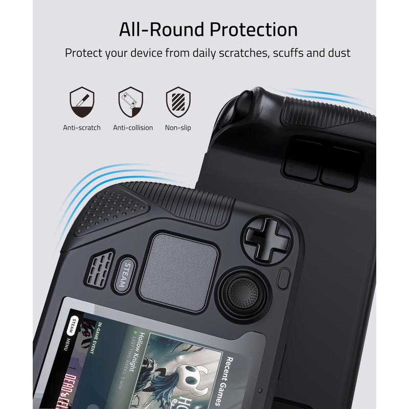 Syntech Protective Case Compatible with Steam Deck Accessories Console OLED/LCD,