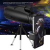 12x50 Portable Monocular Multi Layer Coating HD Zoom Lens Large
