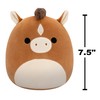 Squishmallows Original 7.5-Inch Philip the Brown Horse