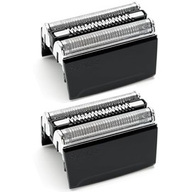 2er-Pack 52B Scherkopf Kompatibel mit Braun Series 5, Scherkopf für Braun S5 Easy Clean, 52B Ersatzkopf für Series 5 Rasierer Zubehör (Schwarz)