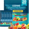 OZENKE Electrolytes Powder Packets, Hydration Packets, Electrolytes Powder No Sugar,