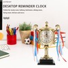 Trophy Alarm Clock Retro Silent Alarm Clocks for Office Bedroom
