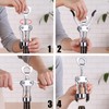 2 Pcs Powerful Wine Opener, Ergonomic Soft Touch Heavy Duty