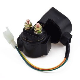Starter Solenoid Relay for Coolster 125cc 3125B 3125R 3125 70cc 110cc 150cc 250cc TaoTao Roketa Sunl Baja Kazuma Sunl Meerkat 50cc Falcon kinroad ATV Quad Twister Howhit 150cc Go Kart