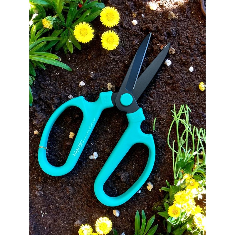 Meraki Floral Tools Garden Pruning Shears Scissors Carbon Steel Blades