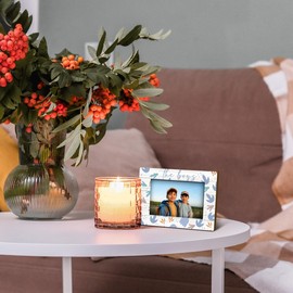 Foyoulame Brother Picture Frame - Dinosaur Room Decor for Boys Wooden Picture Frame, Birthday Gifts for Brothers, The Boys Best Friend for Boy Decorative Kids Photo Frames for Table Desk Decor, 4x6