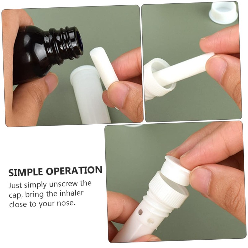 FOMIYES Essential Oil Tubes Pcs Refillable Aromatherapy Aroma Snooze for