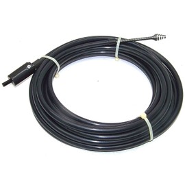 25ft Drain Snake Cable Cleaner Heavy Duty Drill Operated Powered Plumbing Tool