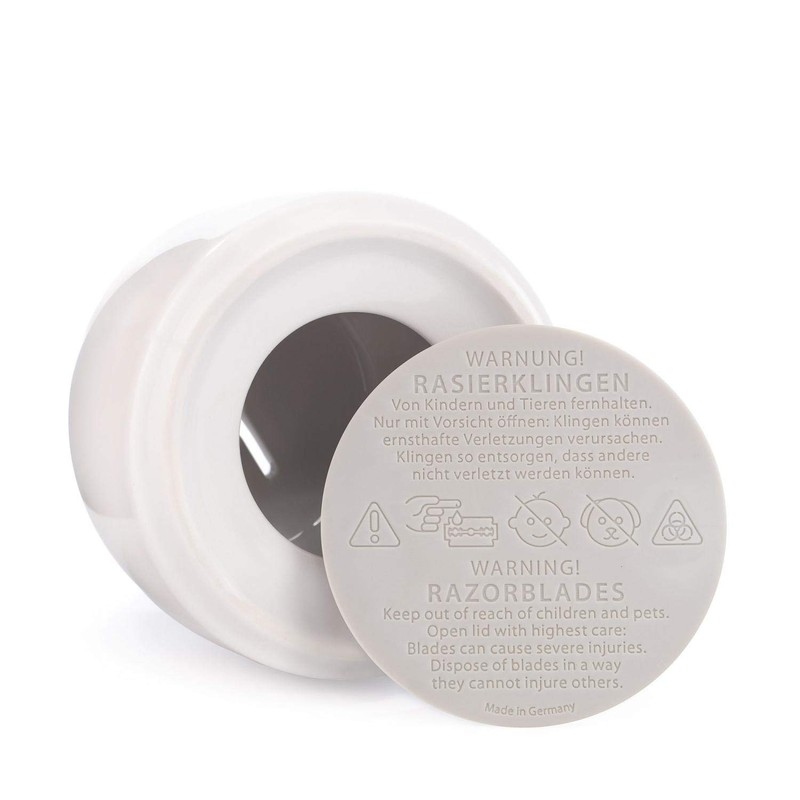 MÜHLE Blade Bank with Porcelain White, 1 Pound