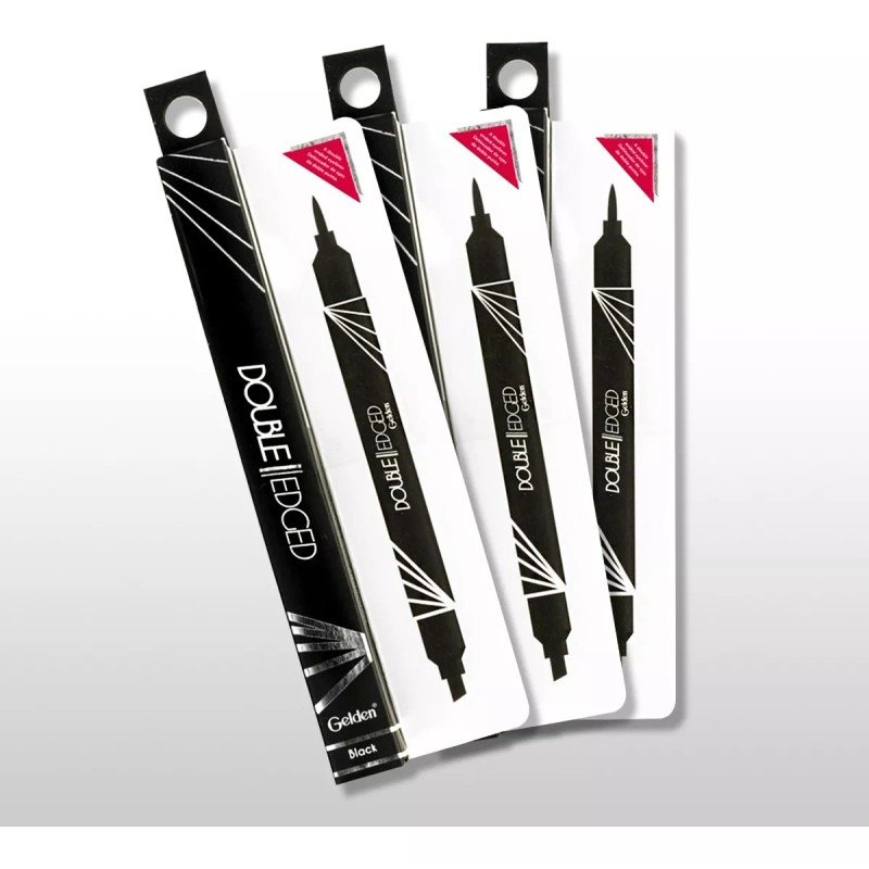 Gelden Delineador Líquido Para Ojos De Doble Punta [ Double
