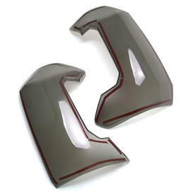 BGUCAR Taillight Protector Covers Custom Fit for Tacoma 2025 2024, Tail Lamp Shield Guard Covers for Tacoma Gen 4th - for Tacoma Accessories - Smoked Black - Peel and Stick Install - 2PCS