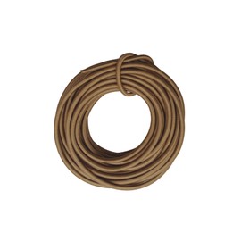 DLLM Elastic Rope, Backpack, Tension Line, Shock Cord, Strong, Durable, Lightweight, Outdoor Elastic Cord, Round Rubber, Bungee Cord, Elastic Cord, Stretch Cord, Width 1.4 inches (3.5 mm), 16.4 ft (5