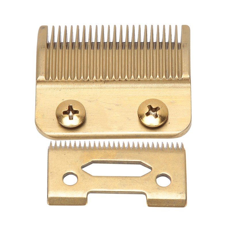 Hair Trimmer Replacement Blades Stainless Steel 2 Holes Clipper Blades