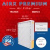 AIRX FILTERS WICKED CLEAN AIR. 16x20x5 Air Filter MERV 8