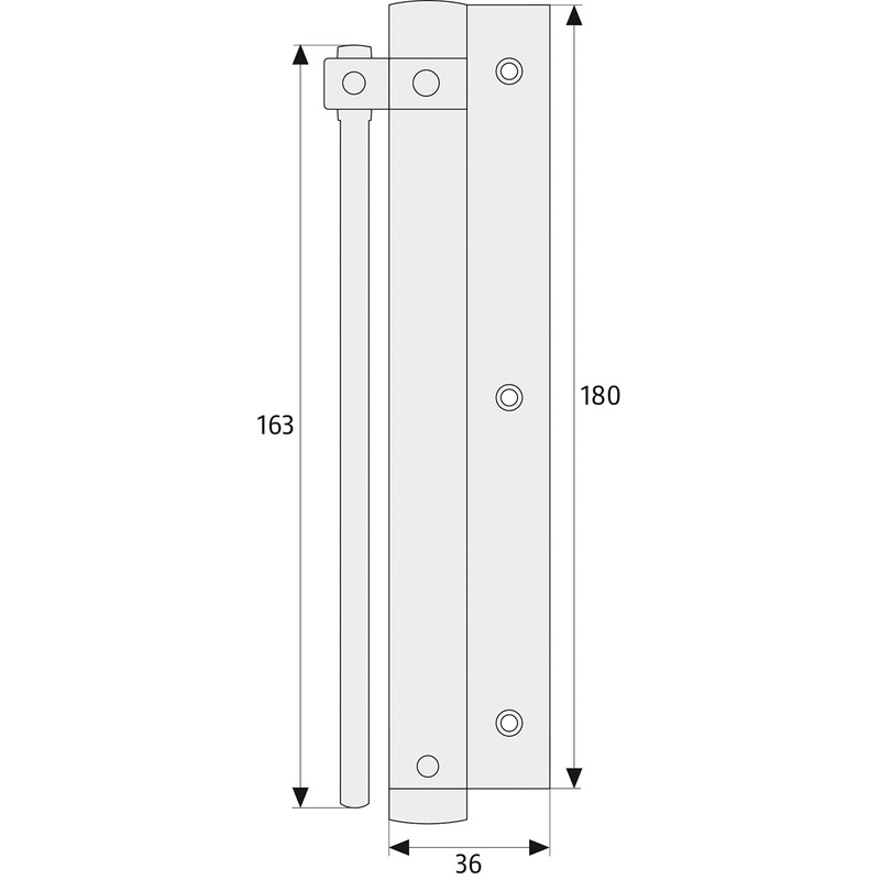ABUS Door Closer TS40 AL