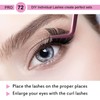 Cluster Lashes, 72 Pcs Individual Lashes, Lash Clusters DIY Eyelash