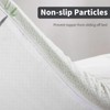 HOMBYS Memory Foam Massage Bed Mattress Topper with Cooling Rayon