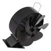 6 Blades Fireplace Fan Thermoelectric Module Wood Stove Fan Heat