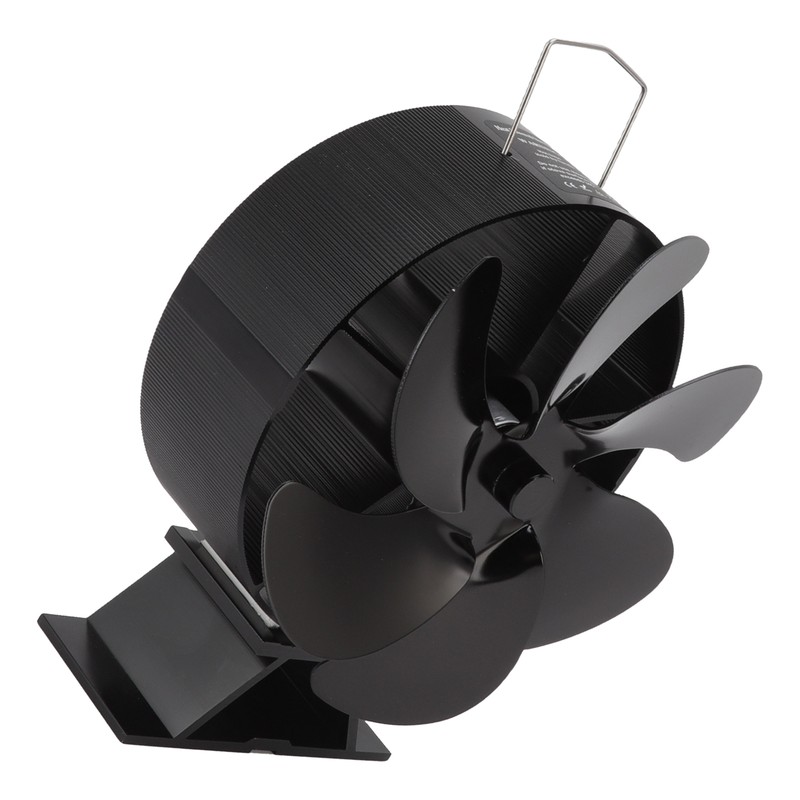 6 Blades Fireplace Fan Thermoelectric Module Wood Stove Fan Heat