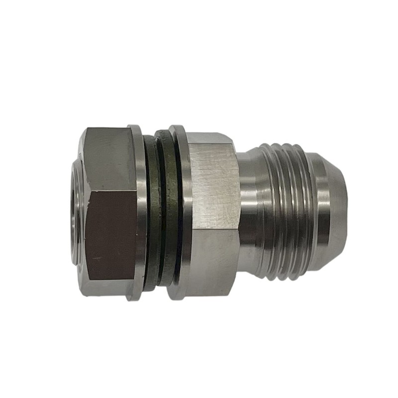 HYXUAN 10AN Turbo Oil Pan/Oil Return Drain Plug Adapter Bung