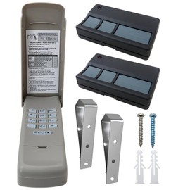 Garage Door Opener Keypad Remote Fit for Chamberlain Yellow Learn hd520ev, hd750wf, hd920ev, hd930ev, hd950wf, LW260c, LW2200, lw3000ev, lw5000ev, lw9000wf,Huoptl New Replacement